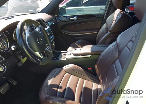 2015 Mercedes-Benz Gl 63 Amg 4Matic z USA, uszkodzony, nr VIN 4JGDF7EE9FA534755